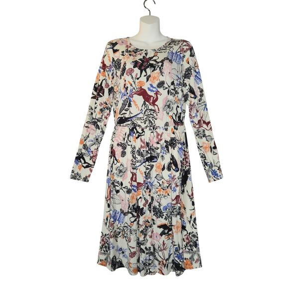 Modcloth | Dresses | Modcloth Womens Large Midi Jersey Dress Mythical ...